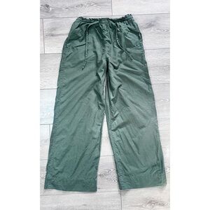 H&M Wide Leg Linen Blend Pants